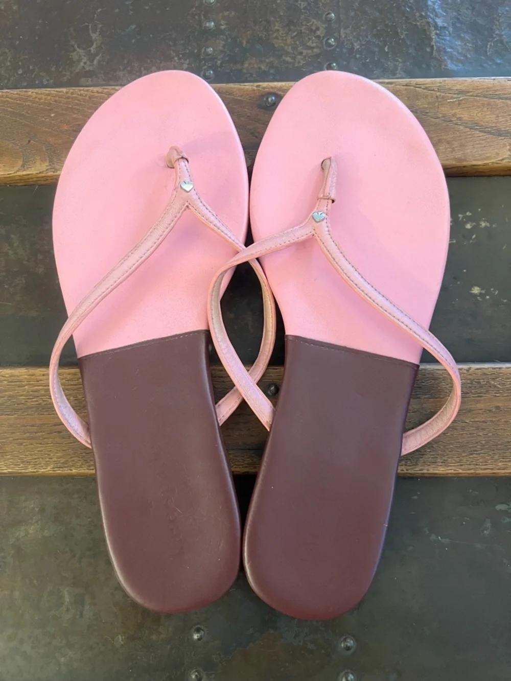 Kate Spade Women's Pink and purple Thong Sandals